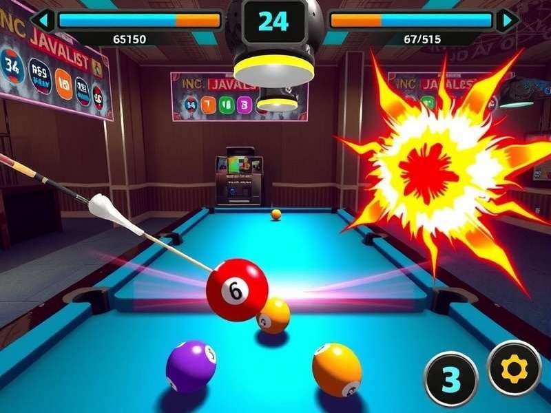 Pool Dynamo Ace Multiplayer Gameplay